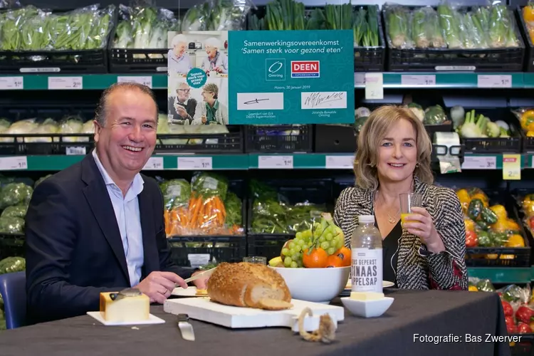 Omring en DEEN Supermarkten gaan samenwerking aan voor gezond eten