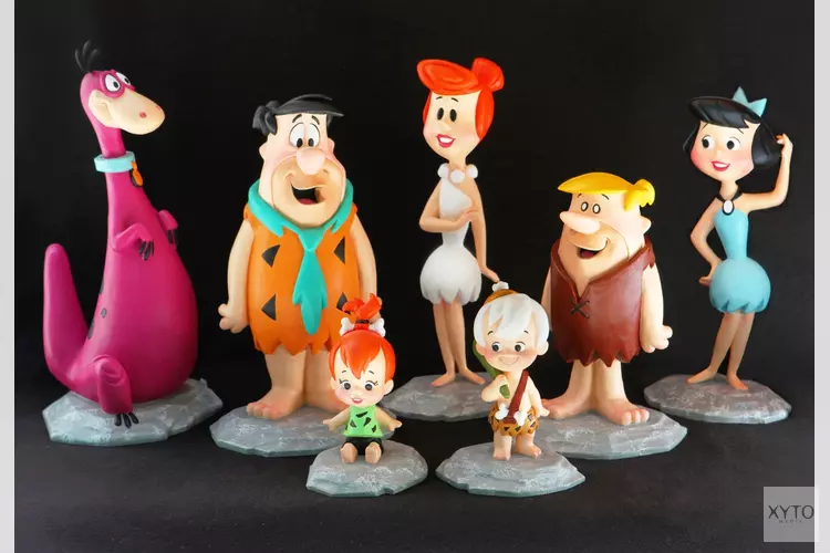 Familie-museum met Floris en Flintstones