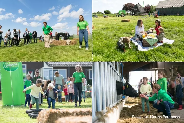 Proef het boerenleven op de Campina Open Boerderijdagen