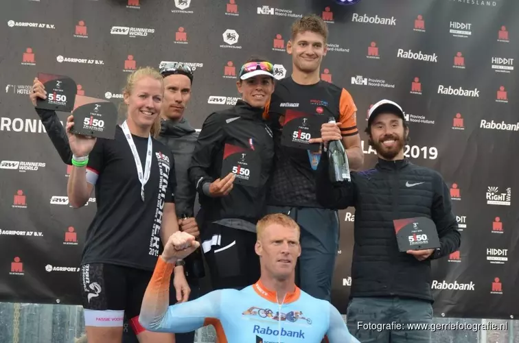 Profs heersen tijdens Ironman Hoorn; winst voor Tristan Olij en Tessa Kortekaas