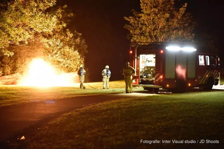 Opnieuw brandstichting in Julianapark