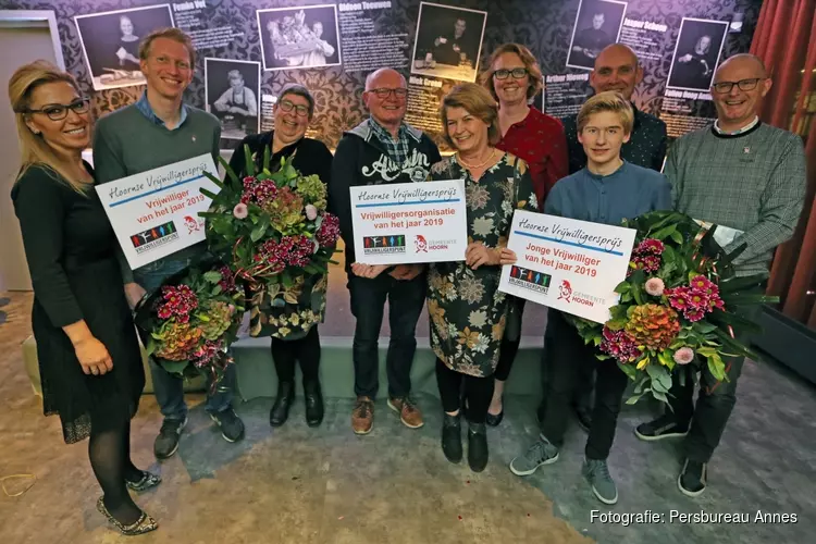 En de winnaars van de Hoornse Vrijwilligersprijs 2019 zijn…