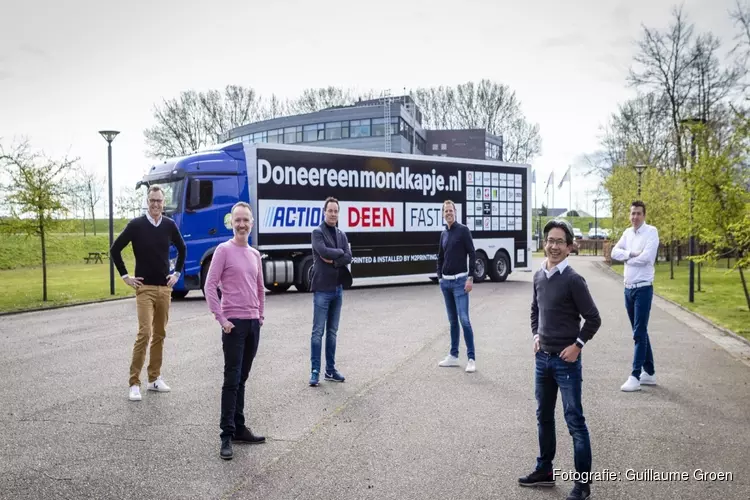 Het is de Hoornse ondernemers gelukt: eerste 100.000 mondkapjes verdeeld over ziekenhuizen