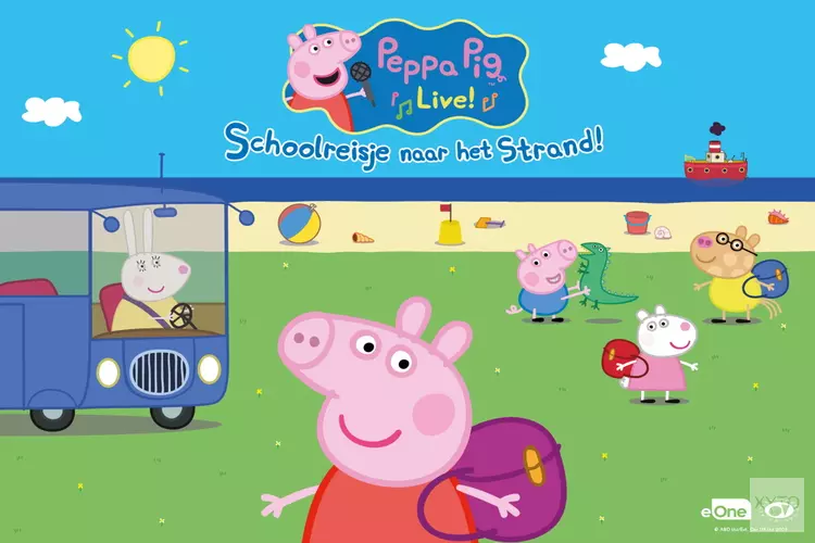 Peppa Pig Live! - Schoolreisje naar het Strand