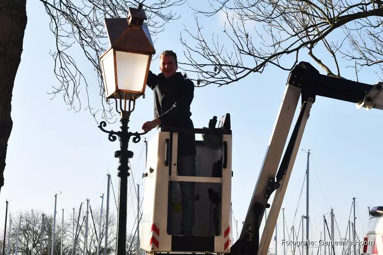 Werkzaamheden nieuwe lantaarns binnenstad worden in het nieuwe jaar hervat
