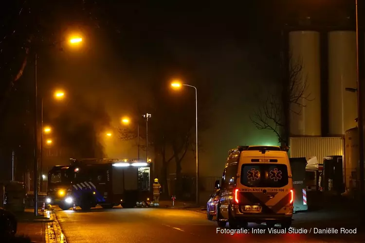 Containerbrand in Hoorn snel onder controle