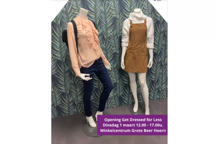 Stichting Netwerk opent Get Dressed for Less in winkelcentrum Grote Beer