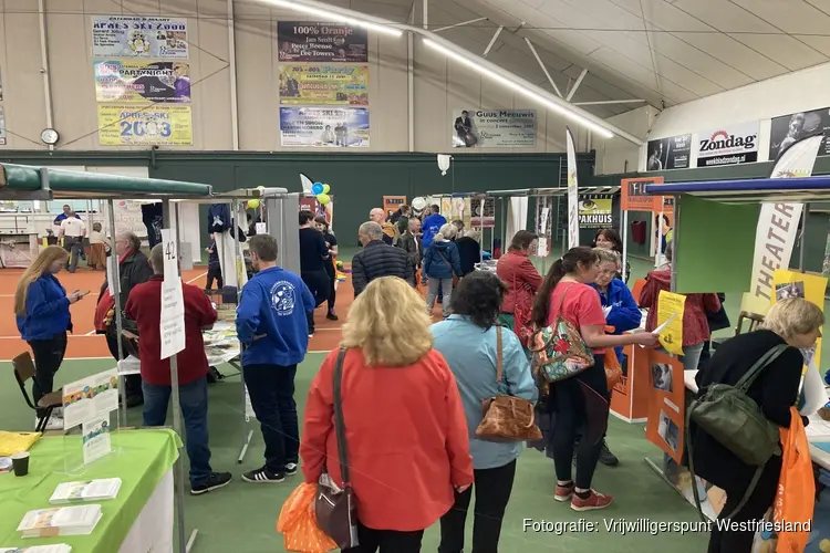 Vrijwilligersmarkt van Vrijwilligerspunt Westfriesland druk bezocht