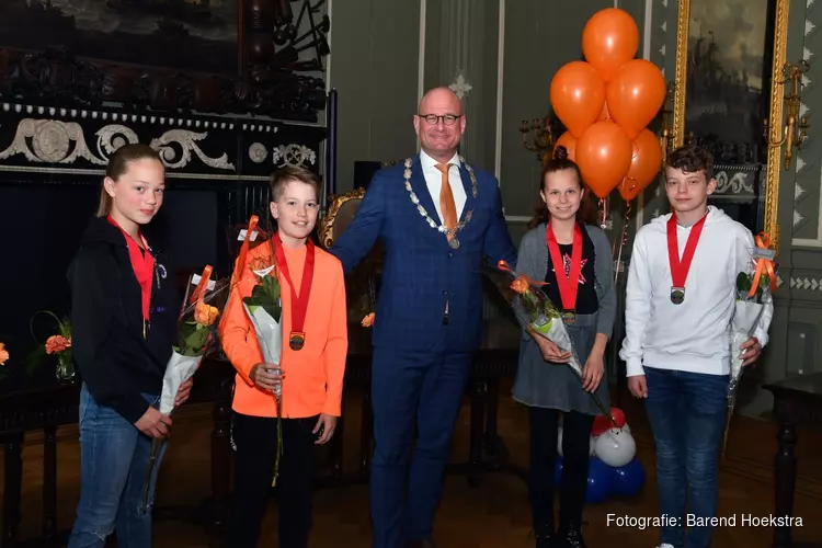 Vier jeugdlintjes uitgereikt in Hoorn