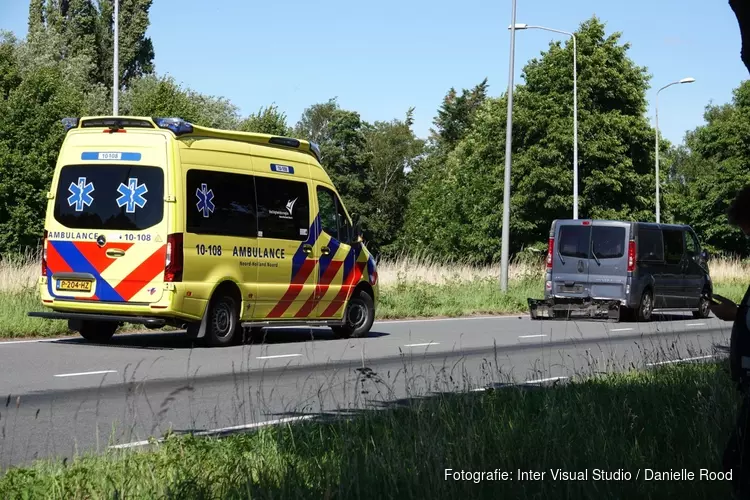 Kopstaartbotsing op Provincialeweg in Hoorn