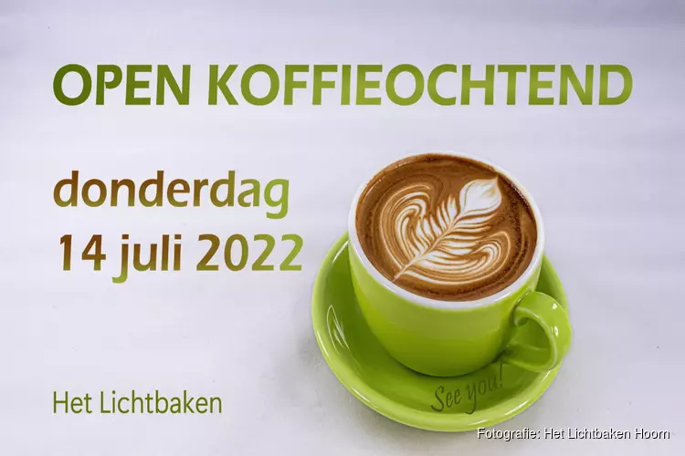 Open Koffieochtend in Hoorn op donderdag 14 juli 2022