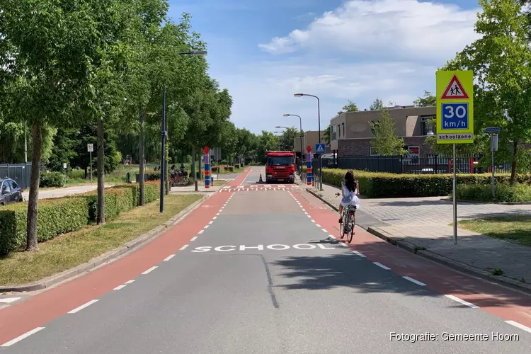 Nieuwe schoolzone Volkerakweg