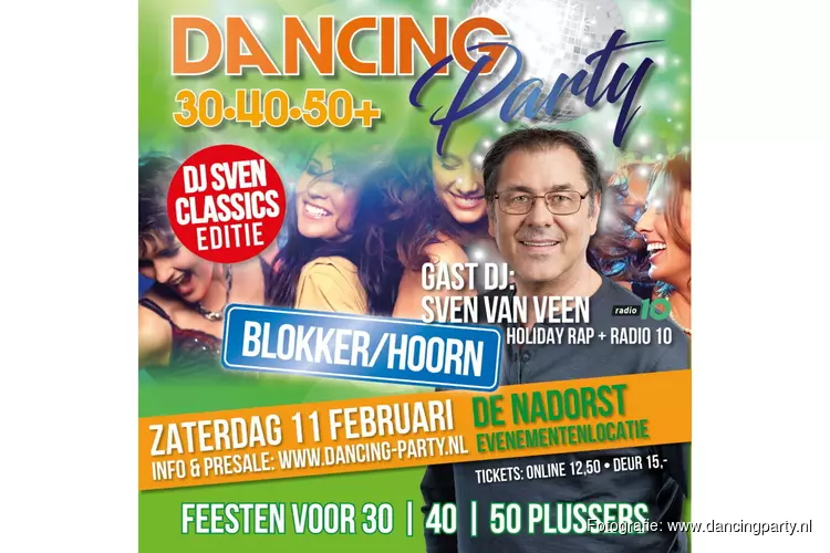 30+|40+|50+ Dancing Party - Dansfeest in Blokker