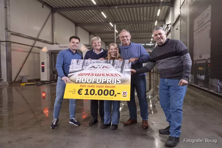 Hester Huisman uit Wognum grote winnaar BOVAG WinterWasWeken