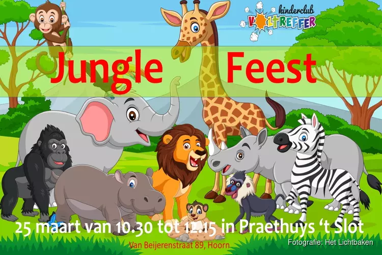 Jungle Feest voor Hoornse jeugd in Venenlaankwartier