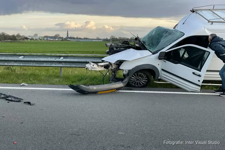 Ongeval Westfrisiaweg, N307 lange tijd afgesloten geweest