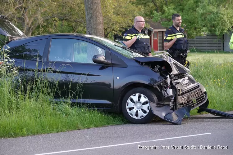 Auto total loss bij eenzijdig ongeval in Hoorn