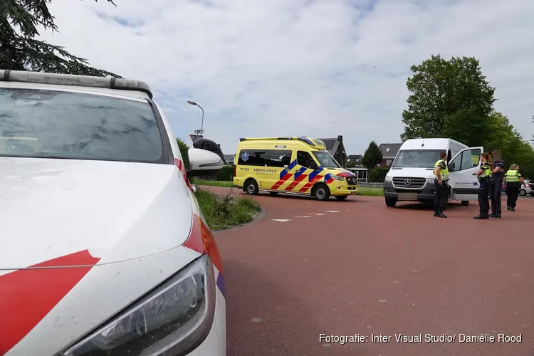 Scooterbestuurder gewond bij ongeval in Zwaag