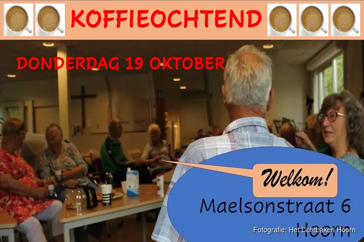 De koffieochtend, gezelligheid voor iedereen!