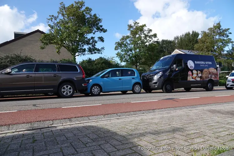 Kettingbotsing in Hoorn, één gewonde