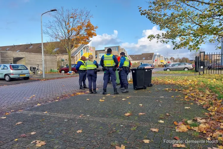 Gemeente Hoorn treedt op tegen rondzwervende afvalbakken