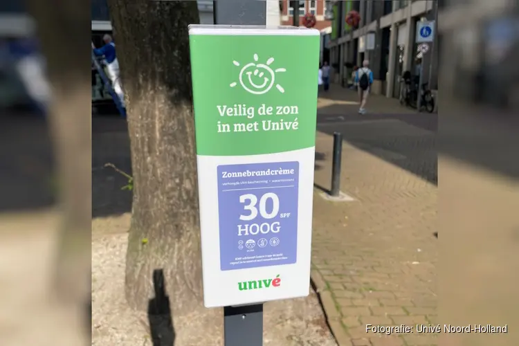 Univé Hoorn voorziet openbare voorzieningen van zonnebrand
