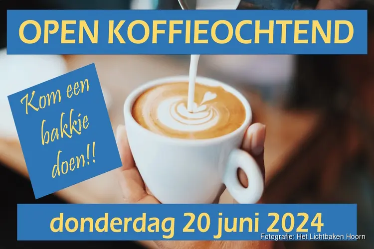 Iedereen welkom op de Open Koffieochtend