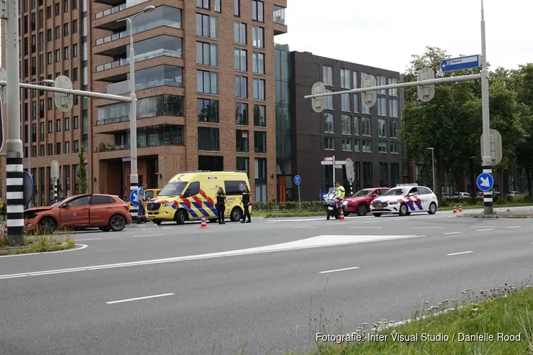 Aanrijding door defecte verkeerslichten in Hoorn