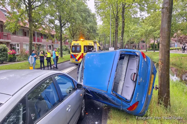 Gewonde en veel schade na ongeval in Hoorn