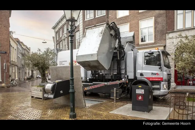 Graafwerkzaamheden voor onderzoek mogelijke locaties afvalcontainers