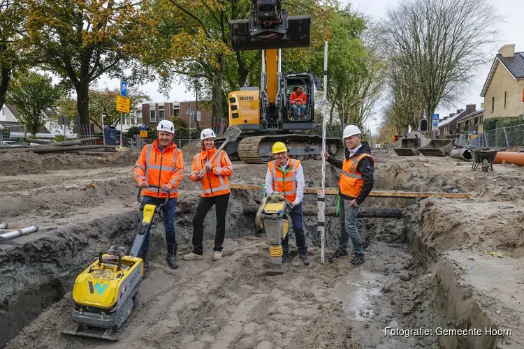 Aftrap vernieuwen riool en nieuwe inrichting Johannes Poststraat