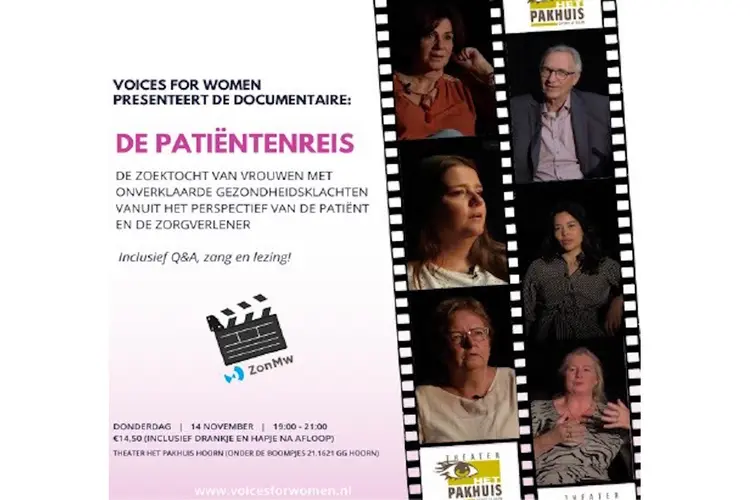 Aangrijpende documentaire over de strijd van vrouwen met onverklaarde gezondheidsklachten draait 14 november in Het Pakhuis