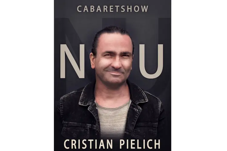 Cabaretier Cristian Pielich speelt persoonlijke show NU in Theater Het Pakhuis in Hoorn