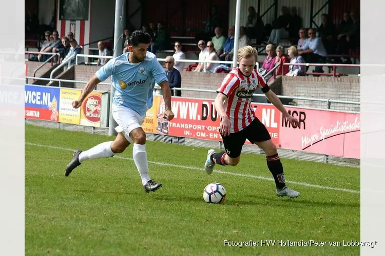 Hollandia verliest doelpuntrijk duel, Always Forward en HSV Sport doen goede zaken