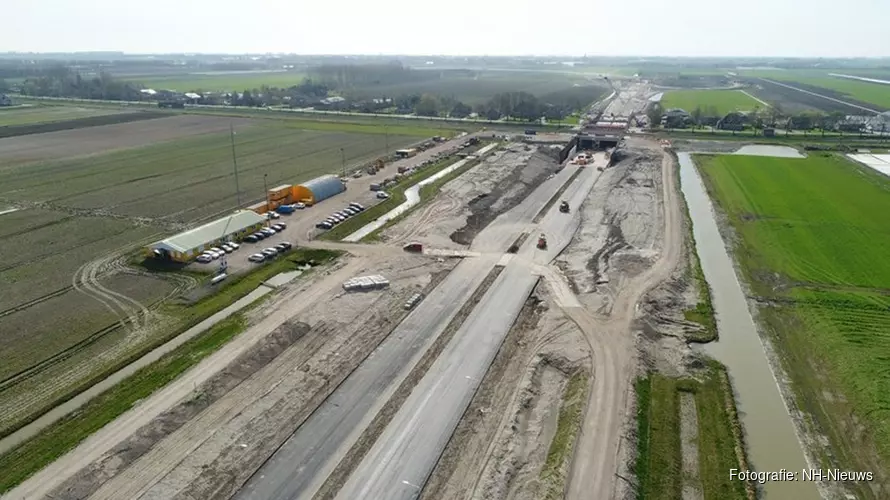 Westfrisiaweg uiterlijk 18 december open voor verkeer